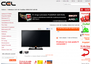 cel tv toshiba teapa