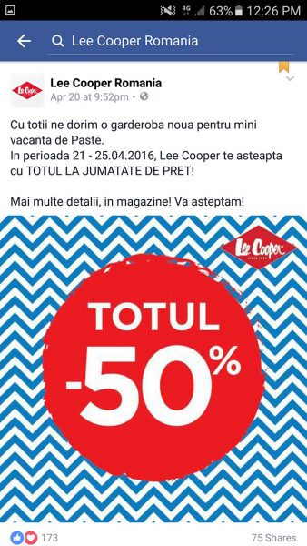 lee cooper romania