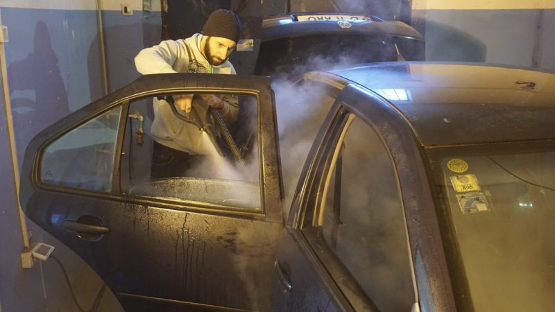 curățare cu aburi