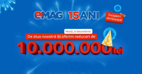 oferte emag 15 ani
