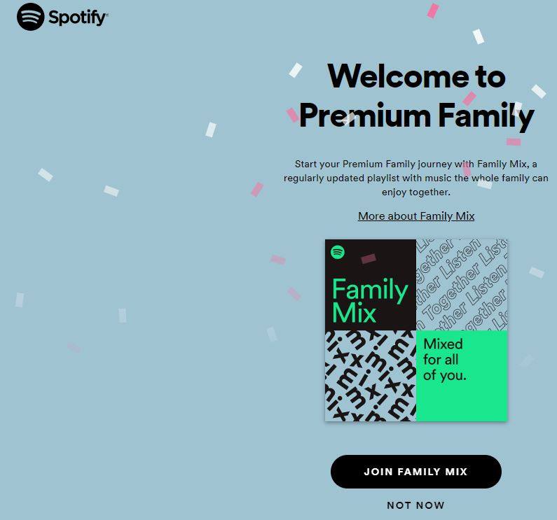 spotify premium family mix romania
