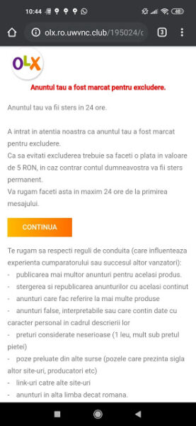 teapa olx 5 lei