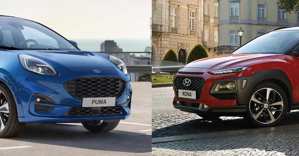 ford puma titanium vs hyundai kona highway