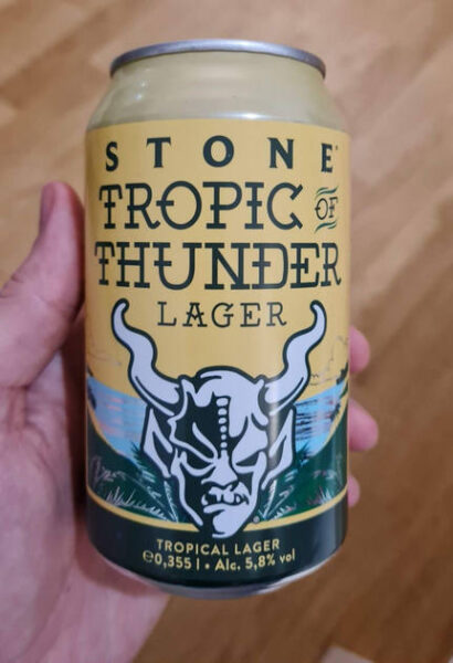 stone tropic of the thunder lager