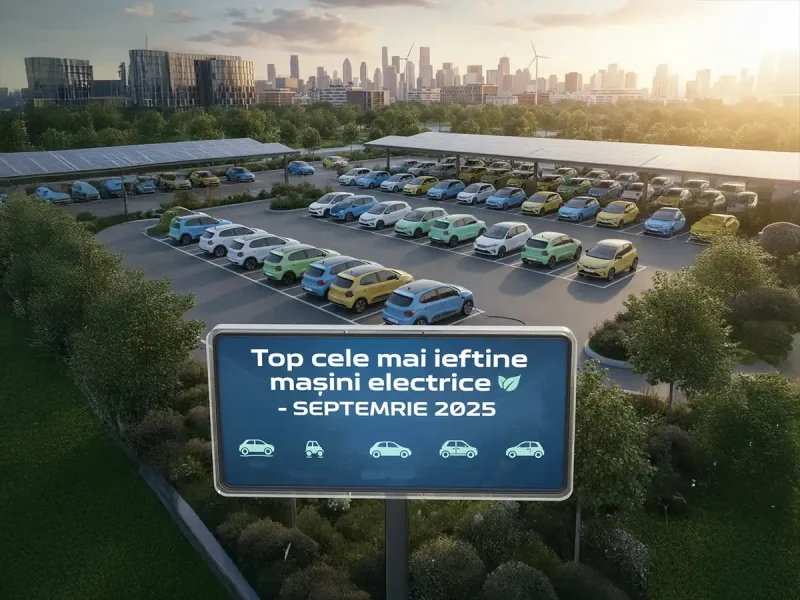 cele mai ieftine mașini electrice românia 2025