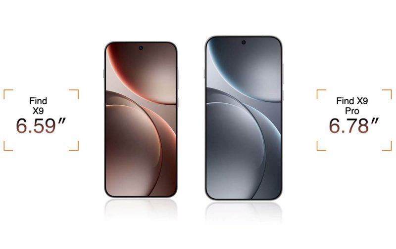 oppo find x9 display