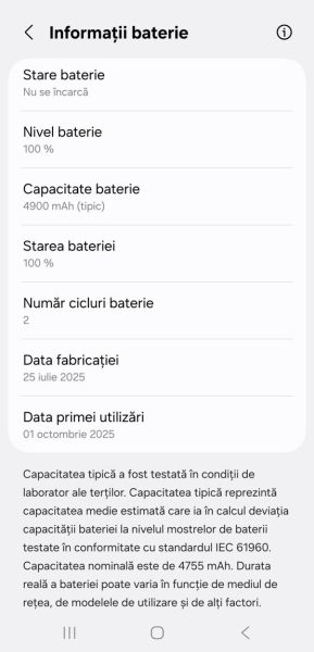 baterie galaxy s25 fe
