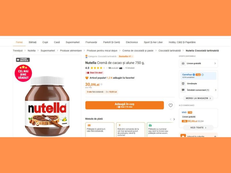 trendyol alimente carrefour