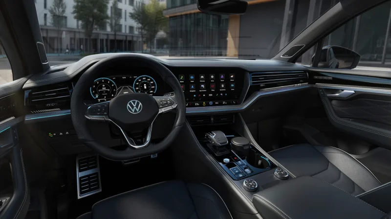 vw touareg final edition interior