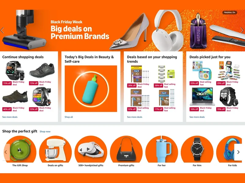 black friday amazon 2025