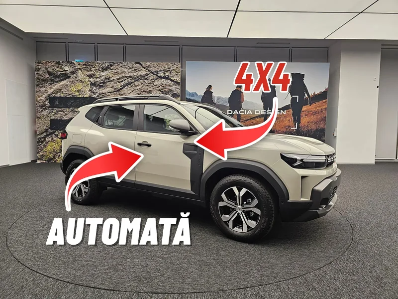 dacia 4x4 automată hybrid preț