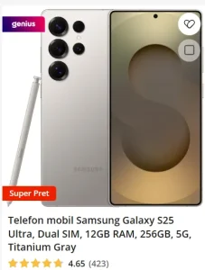 Oferta zilei la eMAG