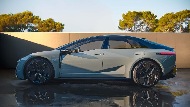 toyota corolla concept lateral