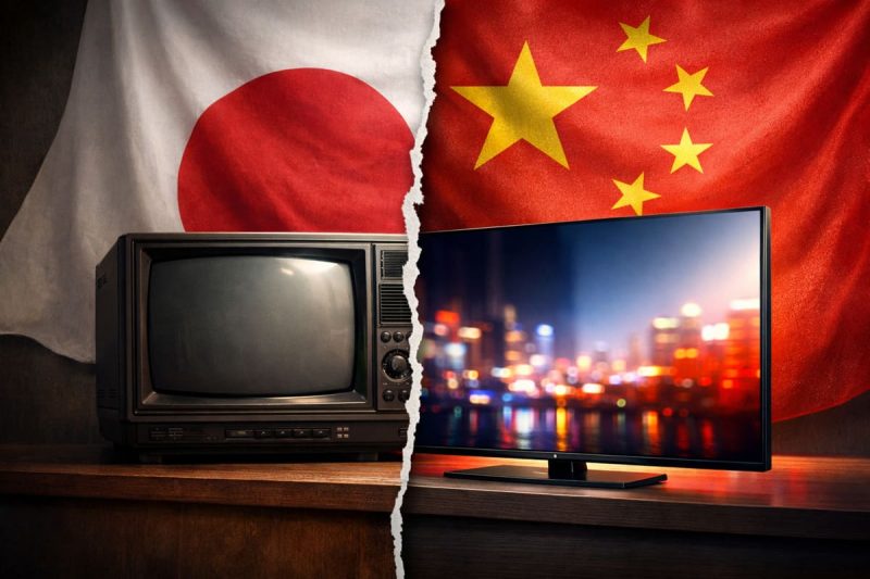 brand tv japonia produce china