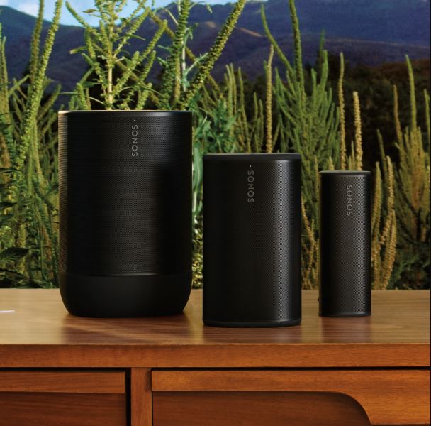 Sonos Move Sonos Play Sonos Roam