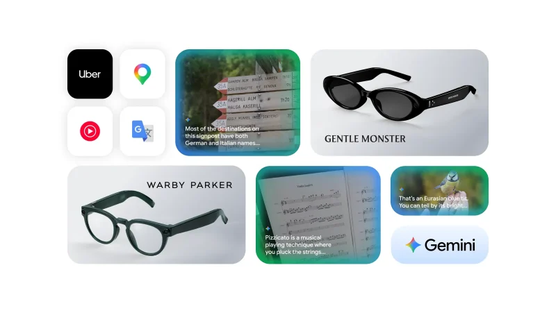 ochelari smart google gemini