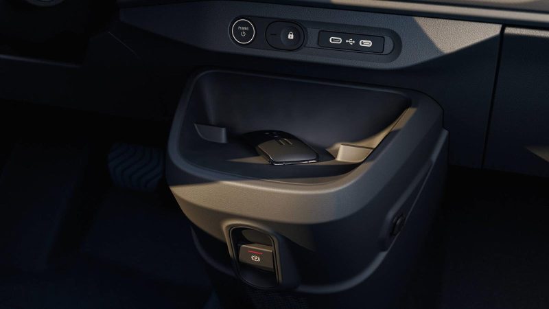 noua dacia spring buton pornire