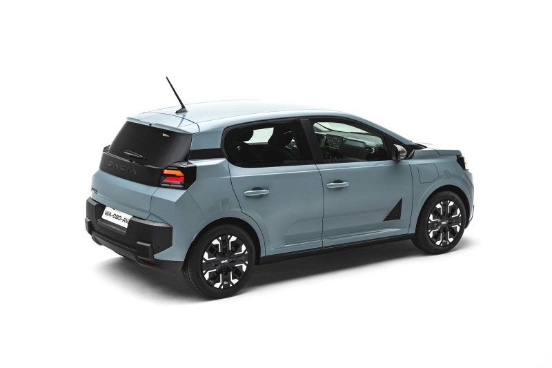 noua dacia spring lateral