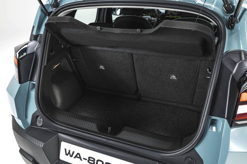 dacia spring 2027 portbagaj