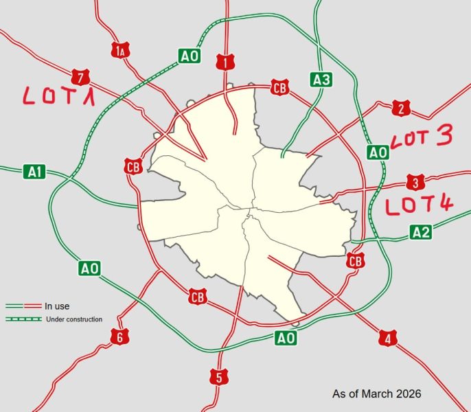 autostrada a0